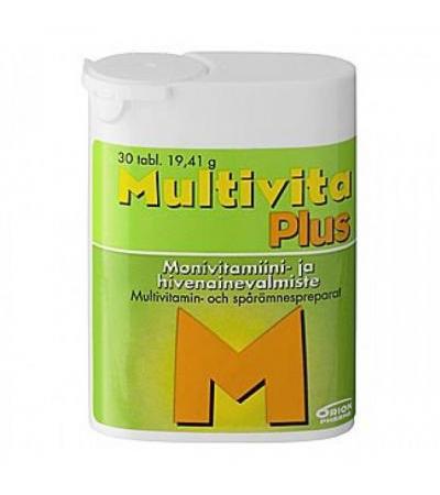 Витамин Multivita Plus витамины и минералы таблетки 30 шт