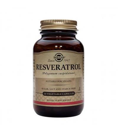 Витамин с Ресвератролом из горца японского Resveratrol 100 mg 60 капсул Solgar