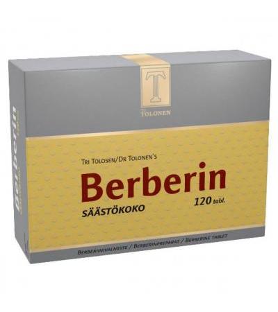 Витамины Berberin 120 таблеток Tri Tolonen