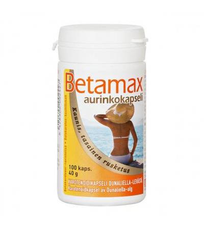 Витамины Betamax ддя защиты кожи от солнца 100 капсул Hankintatukku