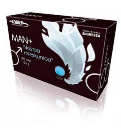 Витамины для мужчин Man + 120 шт Leader