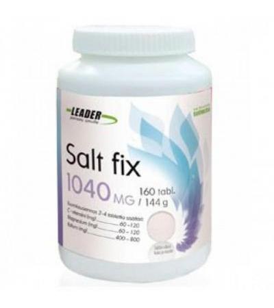 Витамины калий магний Salt fix 1640 mg 160 таблеток Leader