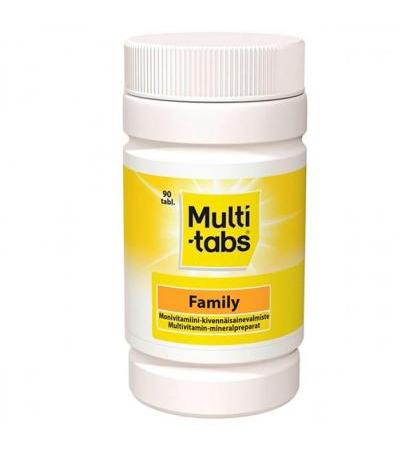 Витамины Мульти-Табс для всей семьи Multi-Tabs Family 90 таблеток Multi-Tabs Витамины Multi-Tabs купить