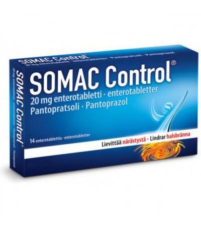 Витамины от изжоги SOMAC CONTROL 20 MG 14 шт Takeda