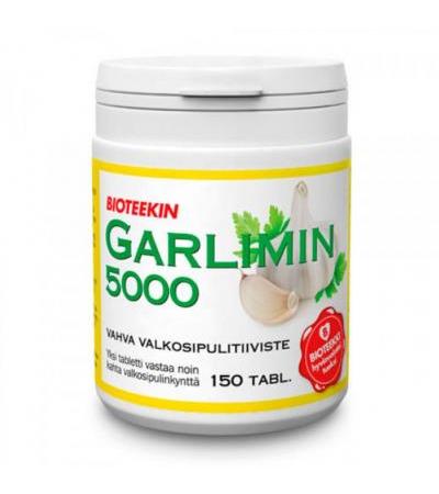 Витамины с чесноком GARLIMIN 5000 150 таблеток Bioteekki