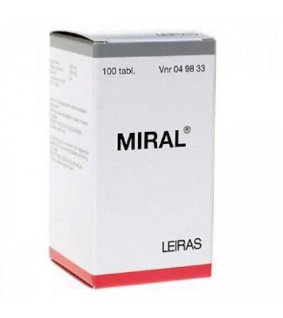 Витамины с калием и магнием 500/250 MG 100 таблеток MIRAL