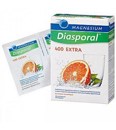 Витамины с магнием DIASPORAL MAGNESIUM 400 EXTRA 20 * 6,3 гр пакетиков Harmonia Life