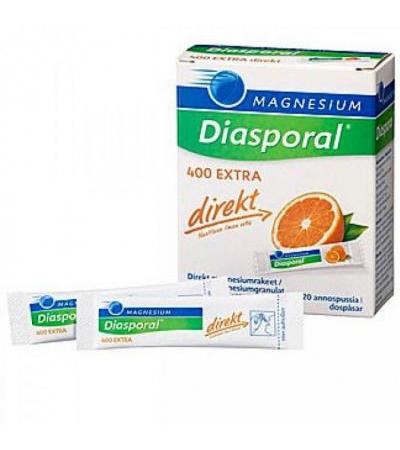 Витамины с магнием DIASPORAL MAGNESIUM 400 EXTRA DIREKT 20 * 2,2 гр пакетиков Harmonia Life