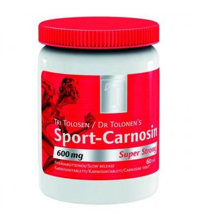Витамины Sport Carnosin 600 mg карнозин 60 таблеток Tri Tolonen