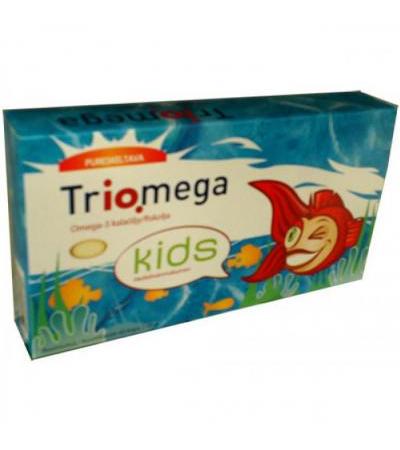 Витамины Triomega Kids для детей 60 капсул Midsona