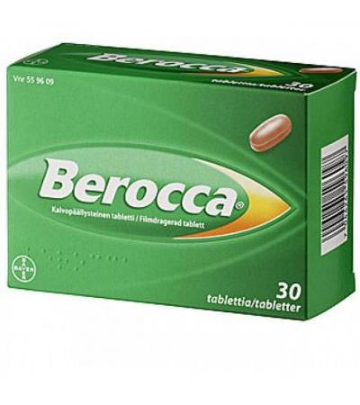 Витамины В комплекса Berocco 30 таблеток Bayer