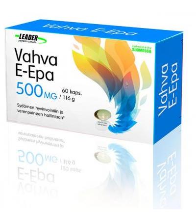 Витамины Vahva E-EPA 60 касул Leader