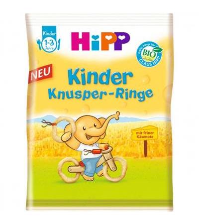Воздушные кольца для детей HiPP Knusperringe 25 гр Hipp