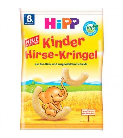 Воздушные палочки из проса для детей HiPP Hirse-Kringel 30 гр Hipp
