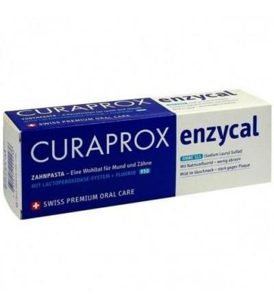 Зубная паста мягкая CURAPROX enzycal 950 Fluorid extra milde 75 мл Curaprox