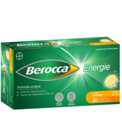 BAYER Berocca Énergie 30 comprimés effervescents